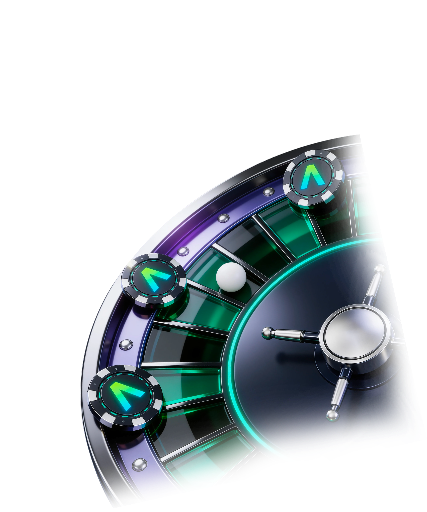 HighStack branded roulette wheel